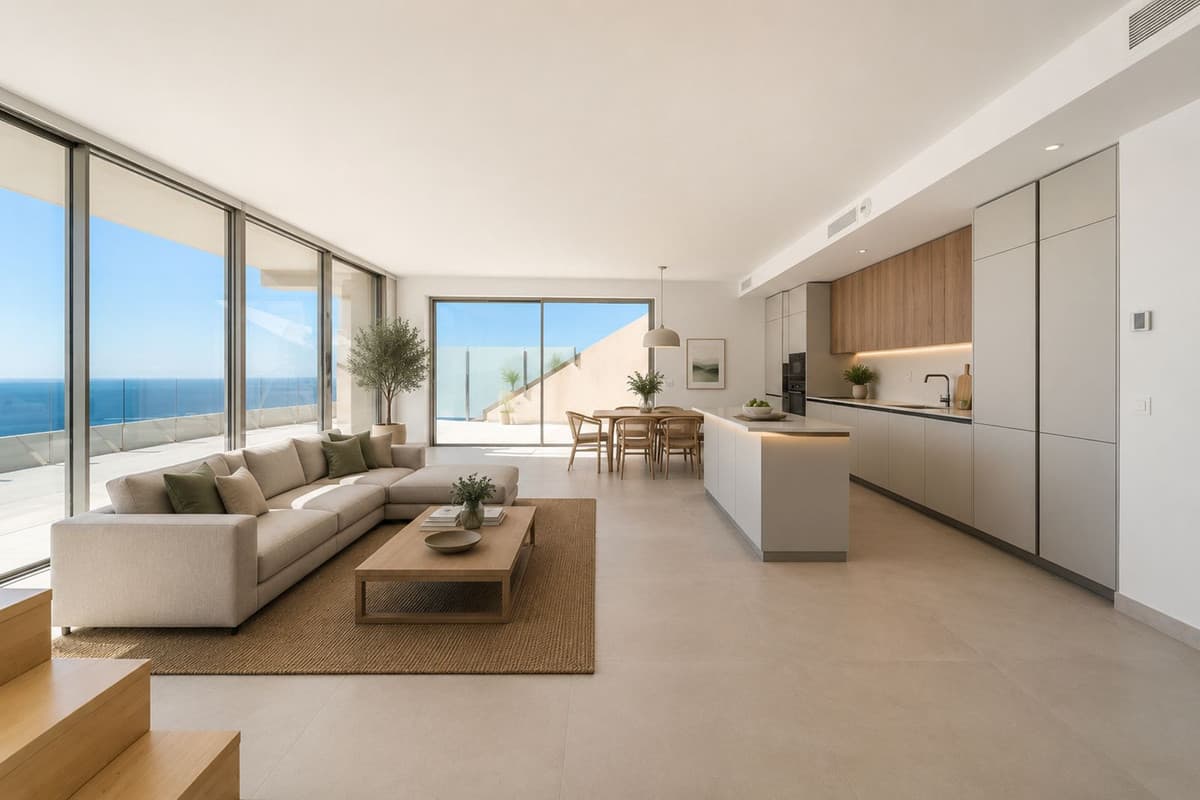 Penthouse Duplex in Benalmadena Pueblo — photo 2 of 10