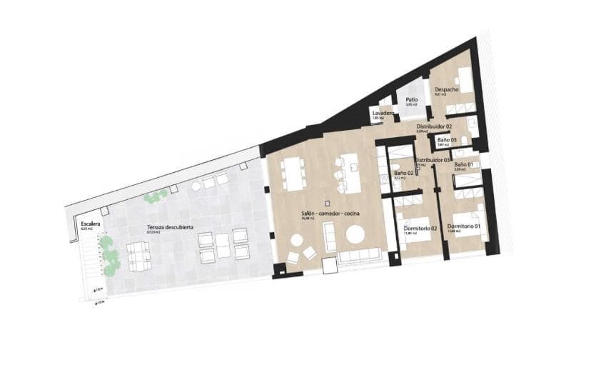 Ground Floor Apartment in Málaga — photo 9 of 10