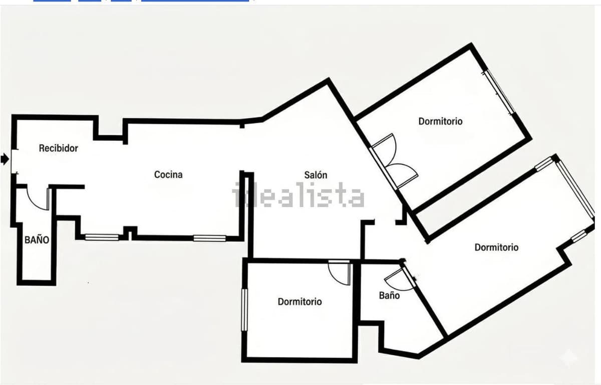 Middle Floor Apartment in Ensanche Centro — photo 10 of 10