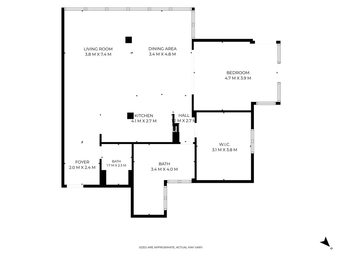 Middle Floor Apartment in Las Lagunas — photo 2 of 10