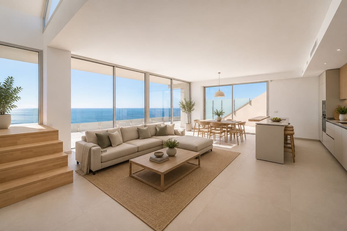 Penthouse Duplex in Benalmadena Pueblo — photo 4 of 10